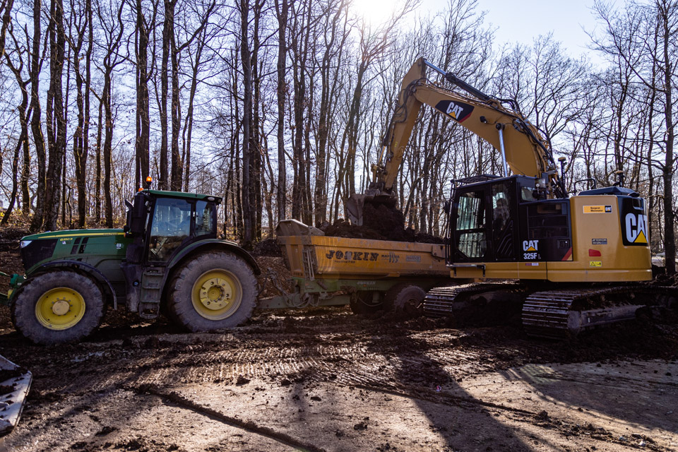 Démolition des bâtiments 
